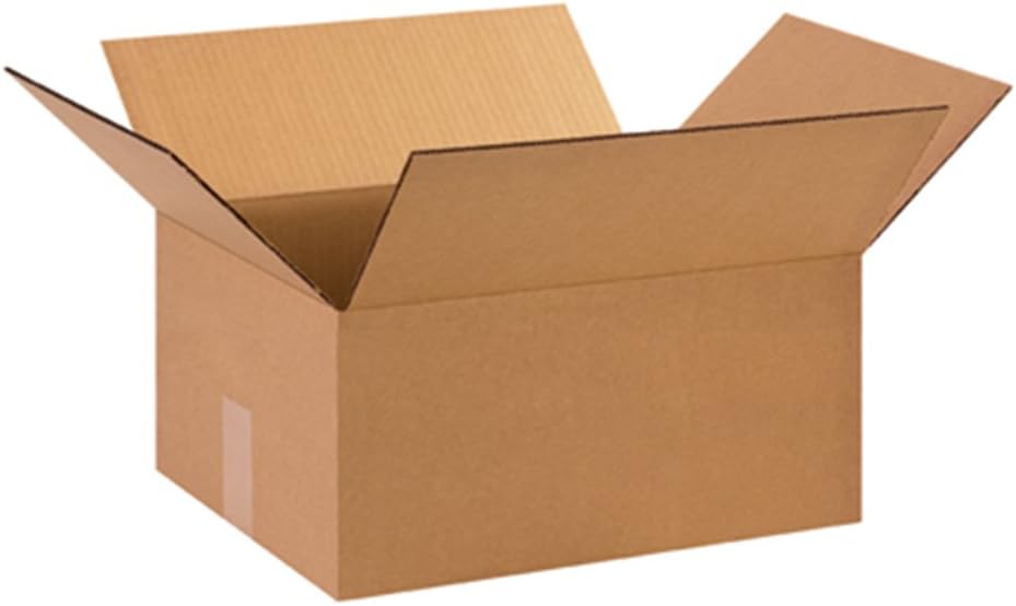 Aviditi 15 x 13 x 7 Corrugated Cardboard Boxes, Medium 15"L x 13"W x 7"H, Pack of 25 | Shipping, Packaging, Moving, Storage Box for Home or Business, Strong Wholesale Bulk Boxes