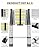 Telescoping Ladder, 12.5FT Telescopic Extension Ladder, Aluminum Alloy Folding Ladder Portable Multi-Purpose for Indoor Outdoor Work, Heavy Duty 330 lbs Load