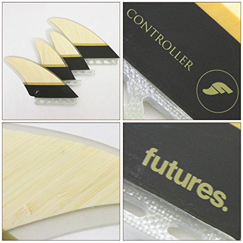 Futures フューチャー quad controller bamboo Amazon | future fin フューチャーフィン RTM HEX BAMBOO