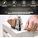 Heavy Duty Staple Gun by MendKit - Compact Steel Tracker With Remover - 3 In 1 Type Staples Best Use for Re Upholstrey, Craft, Construction or DIY Project - Penetrates Cardboard, Wood, Canvas, Paper