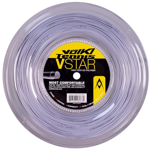 Cordage Volkl V-Star Argent de tennis en bobine pour joueur exigeant