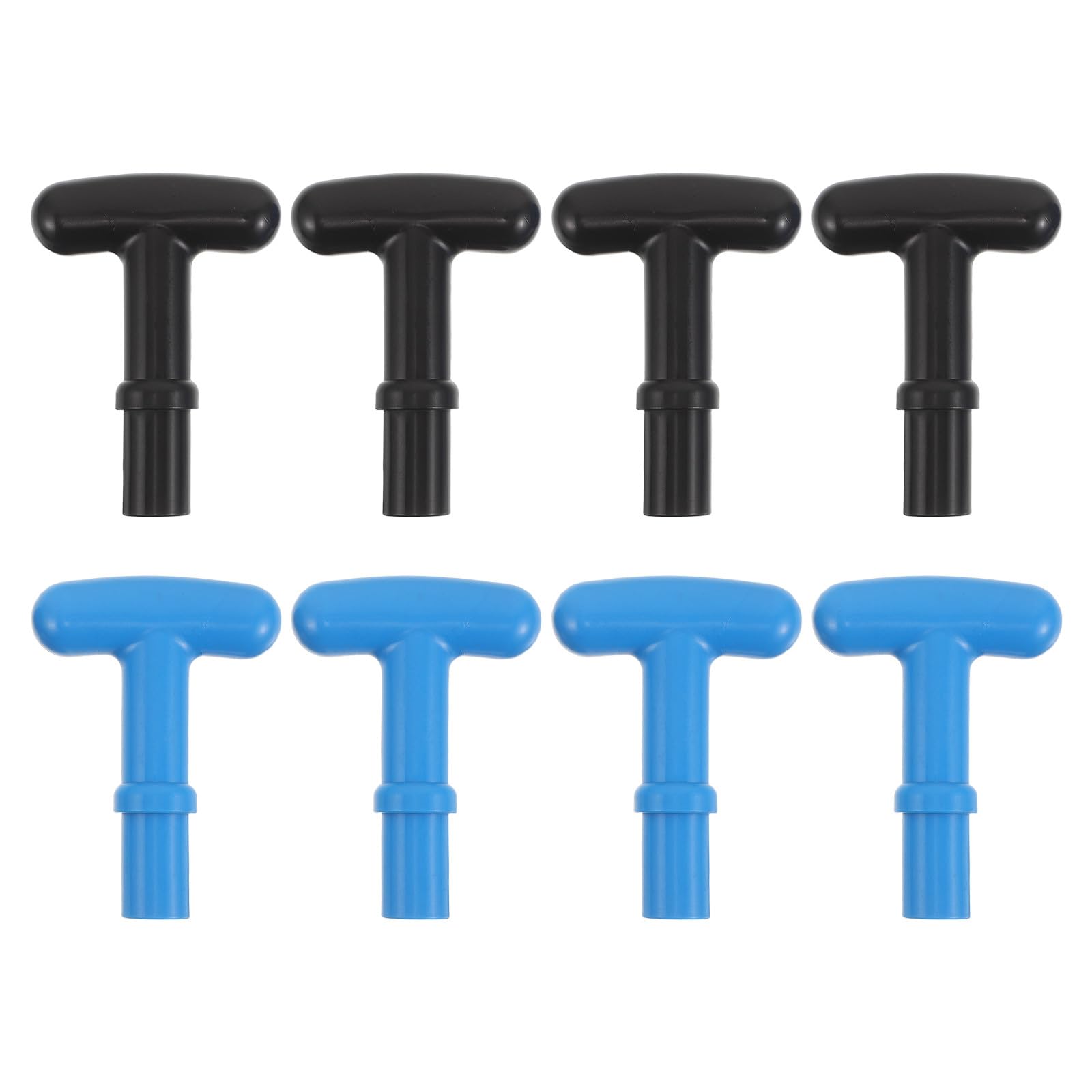 Empuñadura de repuesto en T para remo de paddle surf pack de 4 piezas para mangos de 23mm 8