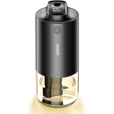 加湿器 卓上 小型 超音波加湿器 【2025冬モデル&抗菌鋼板&LCDデジタル残量表示】 USB充電式 コードレス 2600mahバッテリー内蔵 静音 卓上 除 …