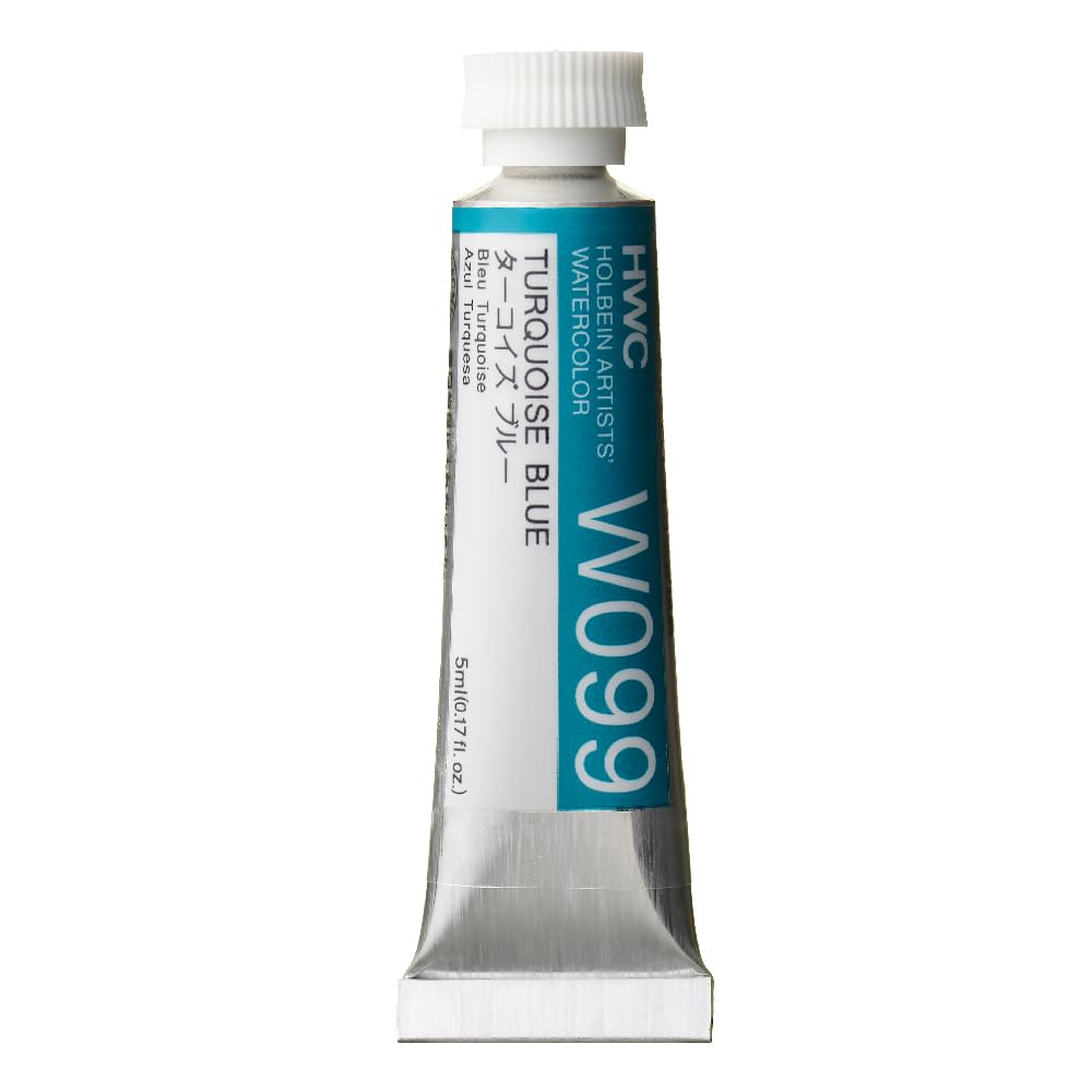 Holbein Blue Watercolour : 5Ml Tube Turquoise