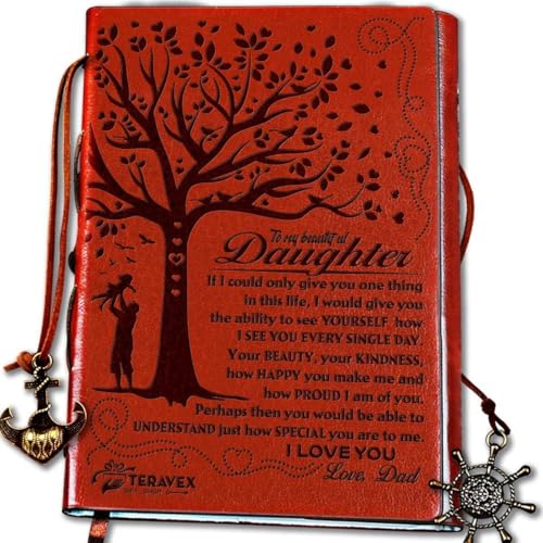 DREAMIYA Personalized Journal for Daughter – Gifts for Daughter from