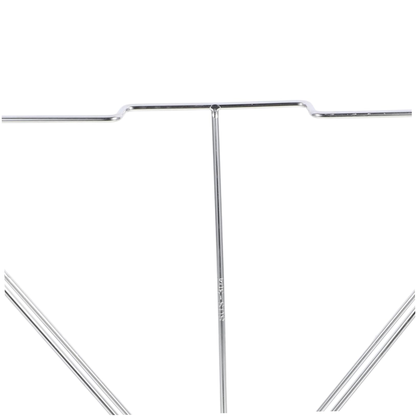 IMIKEYA Porta Coperchi da Parete in Acciaio Inox 304 Argento per Cucina