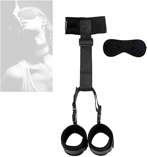 Miniatura 3 de Kit de sujeción sexual, BDSM, juguetes de sujeción, kit de amarres para tobillos y barra de muñeca, esposas para vendas sexuales, esposas y pulseras
