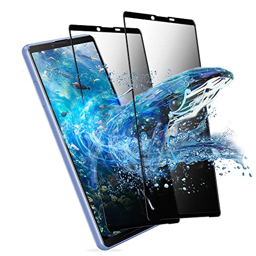 Xperia10III ガラス フィルム 全面吸着 エクスペリア10III 保護ガラス 全面貼り付け S0-52B 強化 ガラスフィルム SOG04 保護 フィルム 全面粘着 えくすへ10III 液晶 強化ガラスフィルム