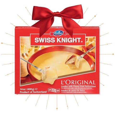 Swiss Knight Fondue - L'Original From Switzerland, 14 Oz. Cover