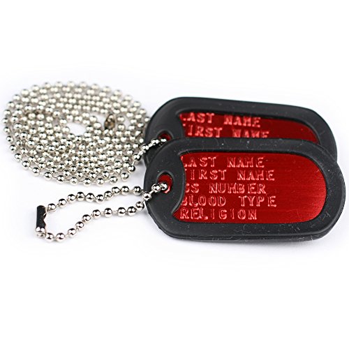 personalized military dog tags