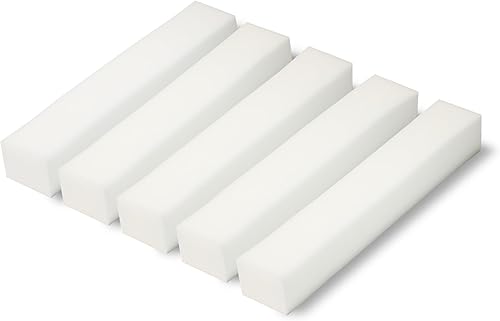 Funda para sofá fabricada en Estados Unidos, paquete de 5 unidades, XL de 15 x 2 pulgadas para sofás y sillas (blanco)