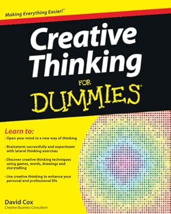 Creative Thinking For Dummies-Wow! eBook