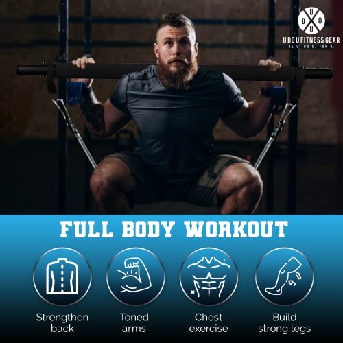 Pilates Bar Kit With Resistance Bands - Workout Equipment For Home Workouts - Pilates Stick - Resistance Kit - Leg Workout Bands - Fitness Equipment Women - Beginner Yoga Kit - Exercise & Fitness #TOP5