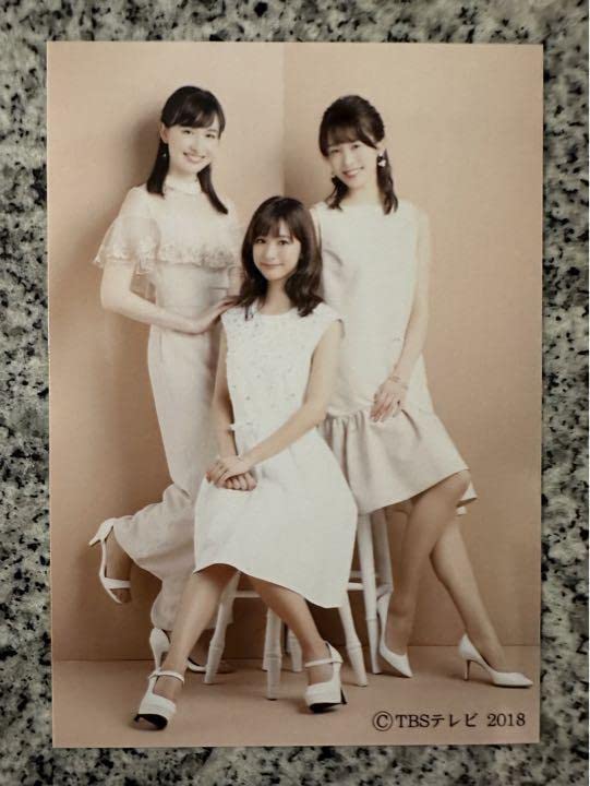 Amazon.co.jp: 田村真子 宇賀神メグ 良原安美 生写真 TSカレンダー2019