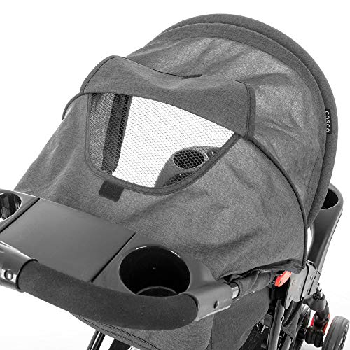 Travel System Moove, Cosco, Preto Mescla