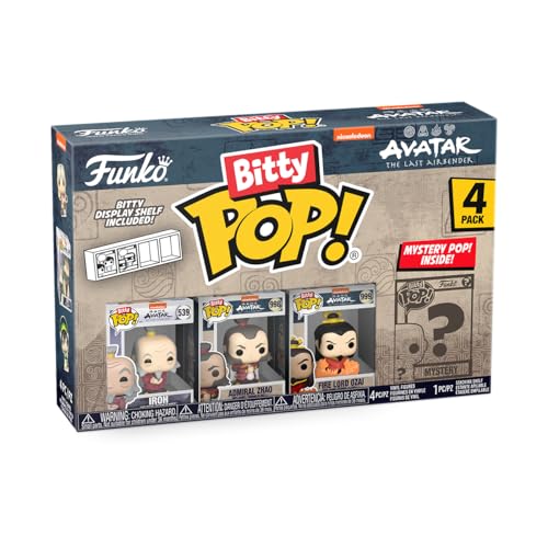 Funko Bitty Pop! 4 Pack: Avatar: The Last Airbender - Iroh, Zhao, Ozai