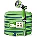 RAINPOINT Gartenschlauch Flexibel 30m, Leichtgewicht-Wasserschlauch mit TPE-Innenschlauch, 800D Oxford-Gewebe, 30 Bar Berstdruck, Knickfrei, 10-Funktionen Gartenbrause, 1/2" & 3/4" Anschlüsse
