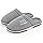 Chinelos Quentes de Pelúcia para Homens com Solado Antiderrapante - Super Confortáveis e Duráveis, Presente Aconchegante para Homens, Pai e Namorado, Grey, 40/41
