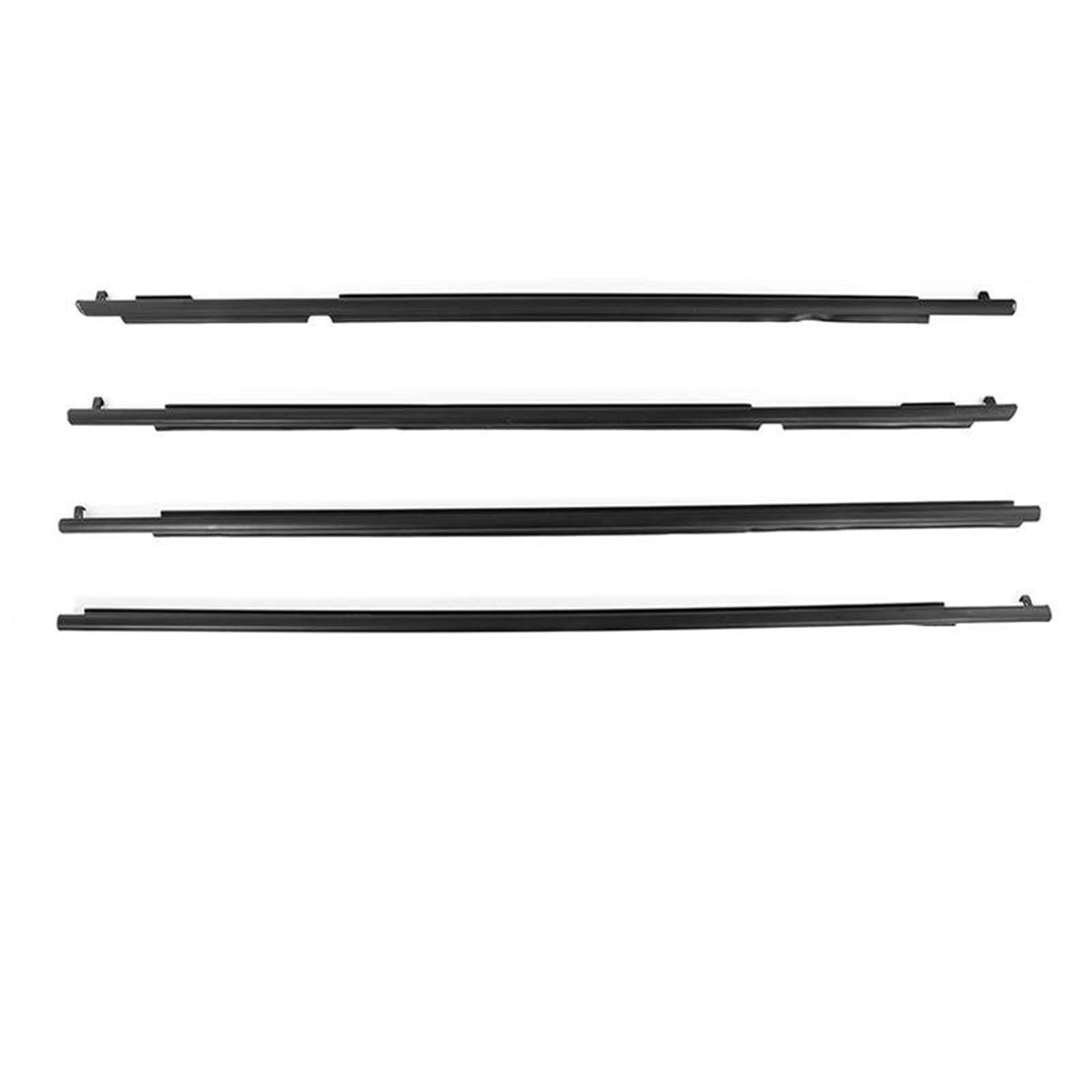 Qibbei One Color Car Door Edge Protection Glass Window Moulding Trim Weatherstrip Rubber Weather Strip For 4Runner 2010-2021
