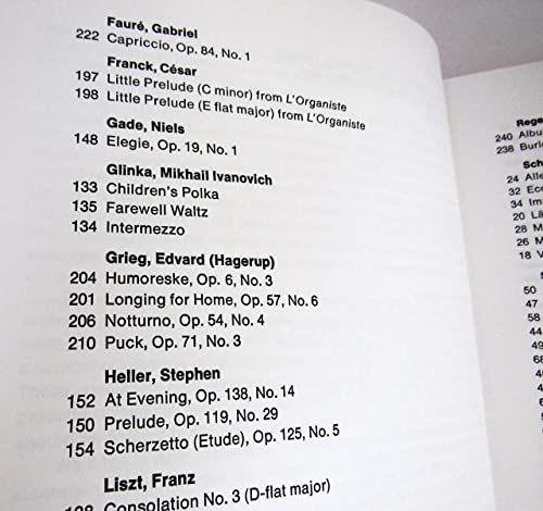 An Anthology Of Piano Music Volume 3: The Romantic Period #TOP6