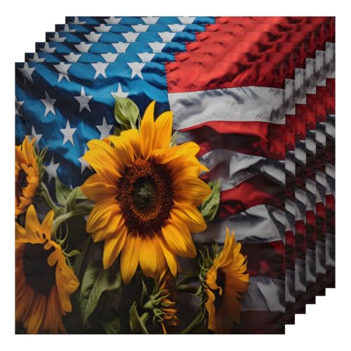 Servilletas de Tela Multicolor Pack x6 50.5x50.5 cm miniatura 1