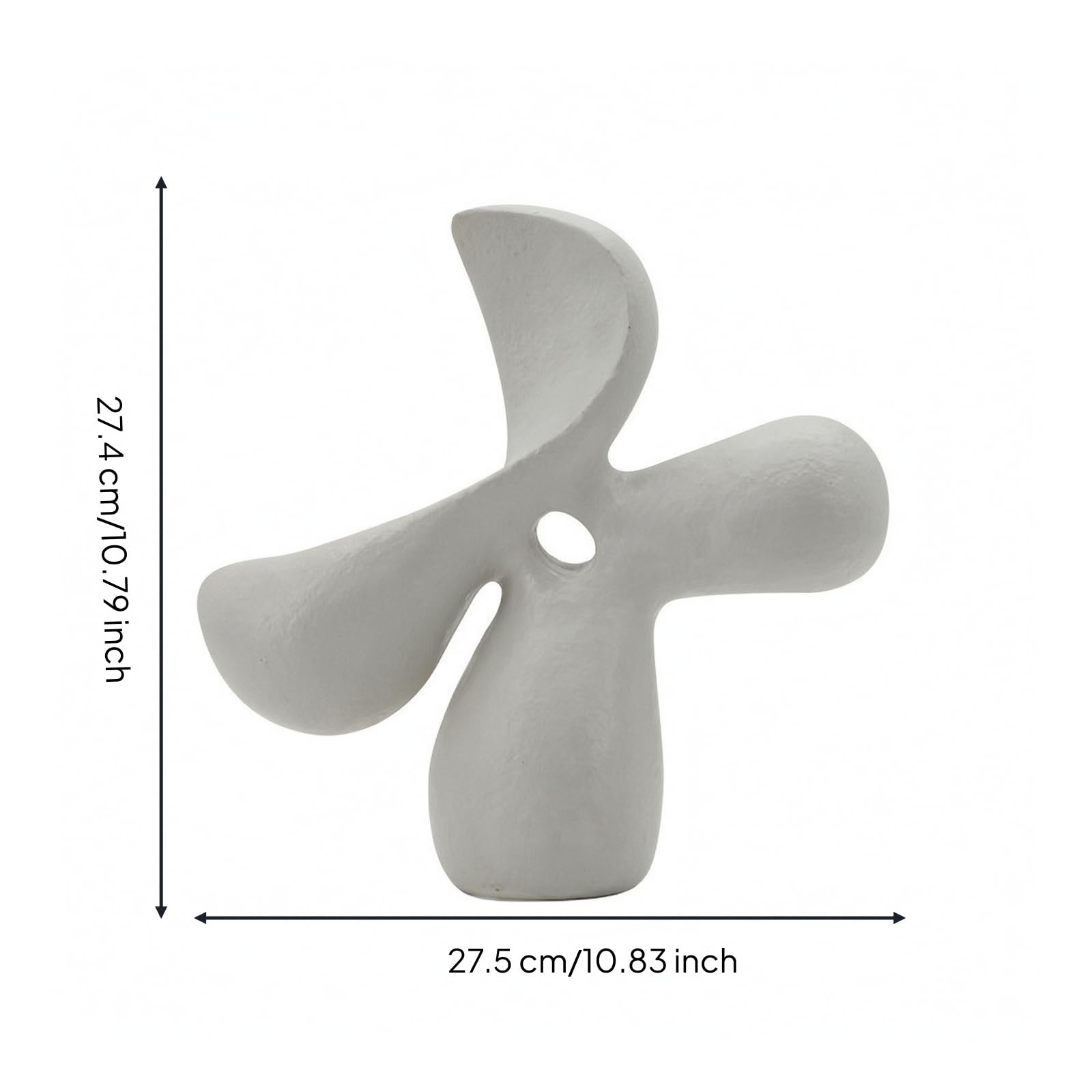 Escultura Conceptual Belleza en Lo Sencillo Adorno Mesa Estatua para Estantería, Recibidor