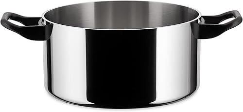 Miniatura 8 de Alessi La Cintura Di Orione - Cacerola (6.3 in), acero inoxidable 1810