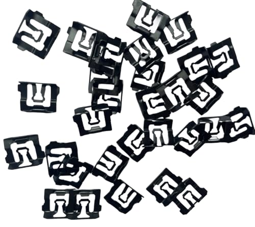 30-Pack Windshield Trim Molding Clips Fit for Ford F100 F150 F250 F350 Truck Lincoln & Mercury Mustang Replace#C5ZZ-6543413-B 0269550