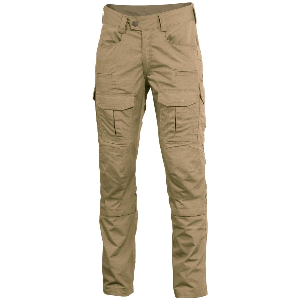 Pentagon Men's Coyote Lycos Combat Pants Size W40 L32 (Tag Size 50/81)