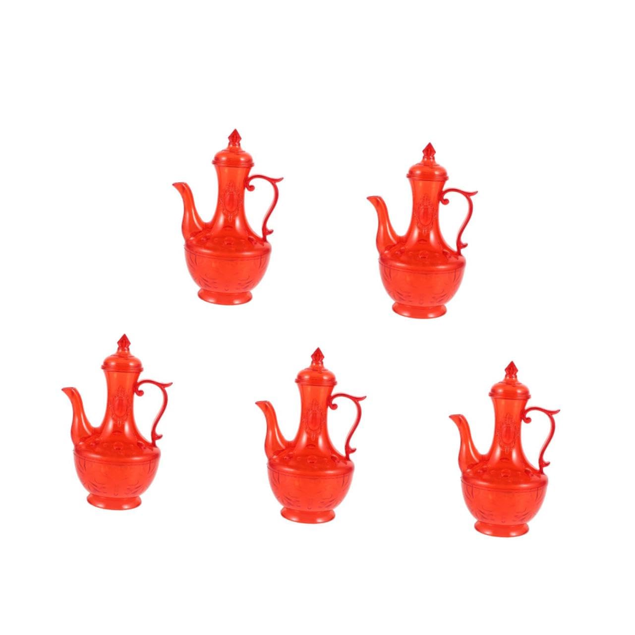 Pot à bouddhiste transparent vintage Mobestech pour cérémonies et temple x5