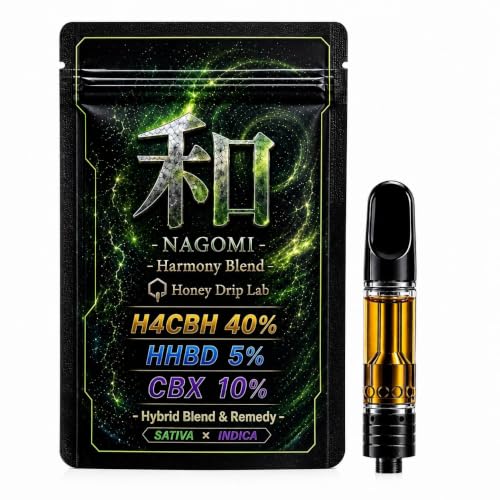 Honey Drip Lab �y�n�C�u���b�g�zH4CBH40% HHBD5% CBX10% 1ml | �T�e�B�o×�C���f�B�J�z��, ���v55%�z��, THC�t���[, ���������E����������, �������u�����h