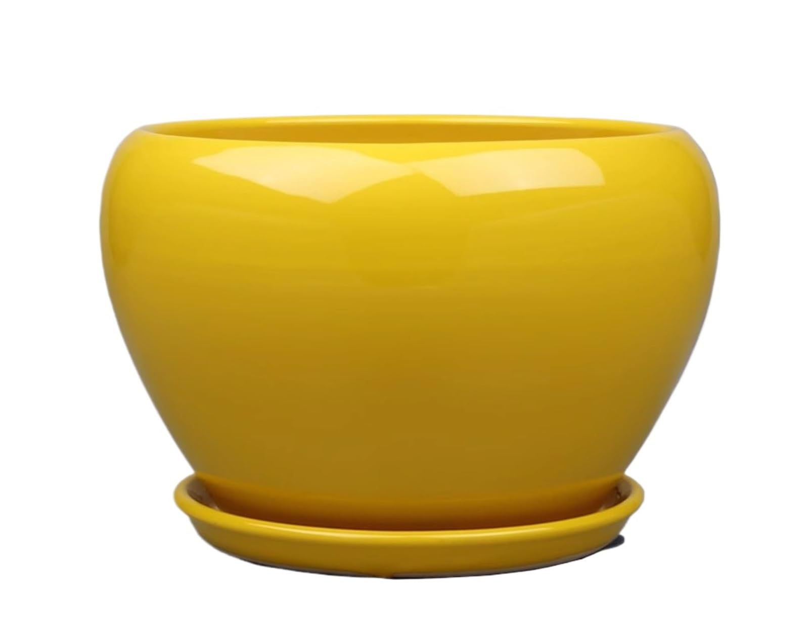 guiling-1986 Pots for Plants Ceramic Flower Pots are Suitable for Planting Indoor and Outdoor Flowers Green Plants Flower Pot
