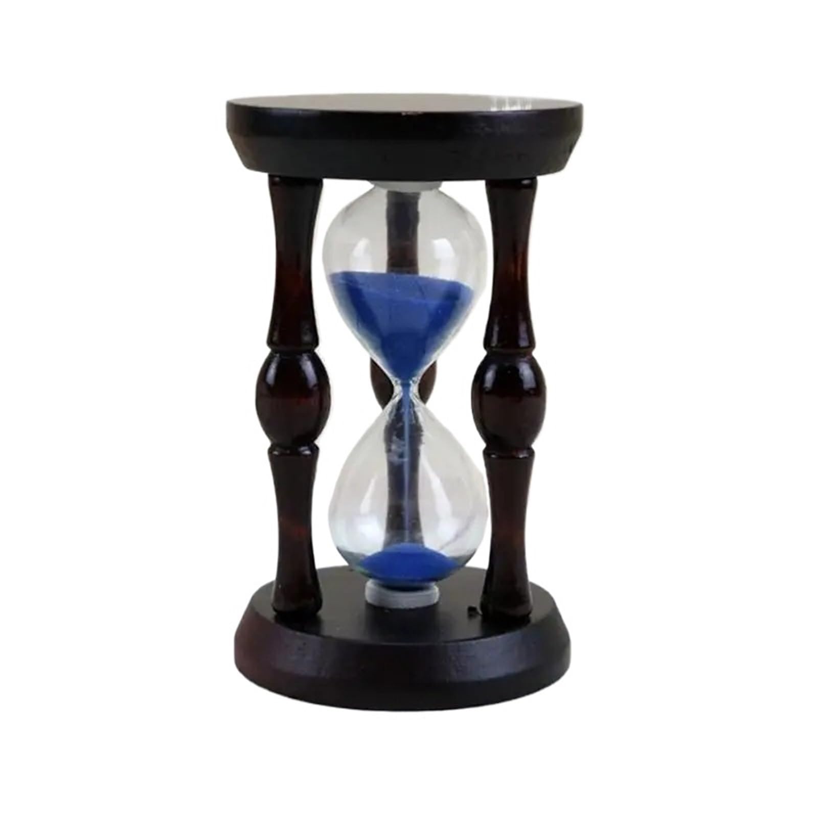 Reloj de Arena Madera Antiguo, Reloj Retro, Adornos con Temporizador, decoración del hogar, 2 uds de Cocina