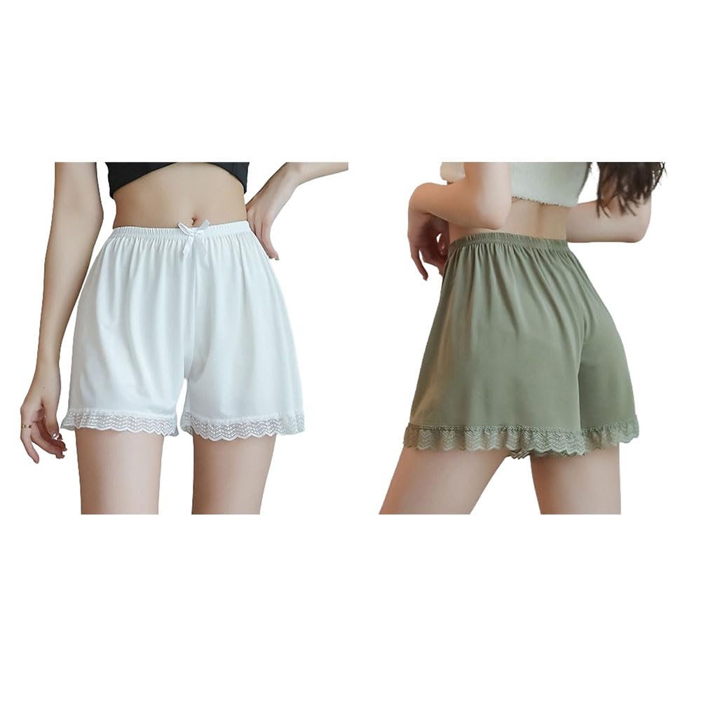 Amazon.co.jp: 【2枚セット】レディース ペチパンツ ペチコート