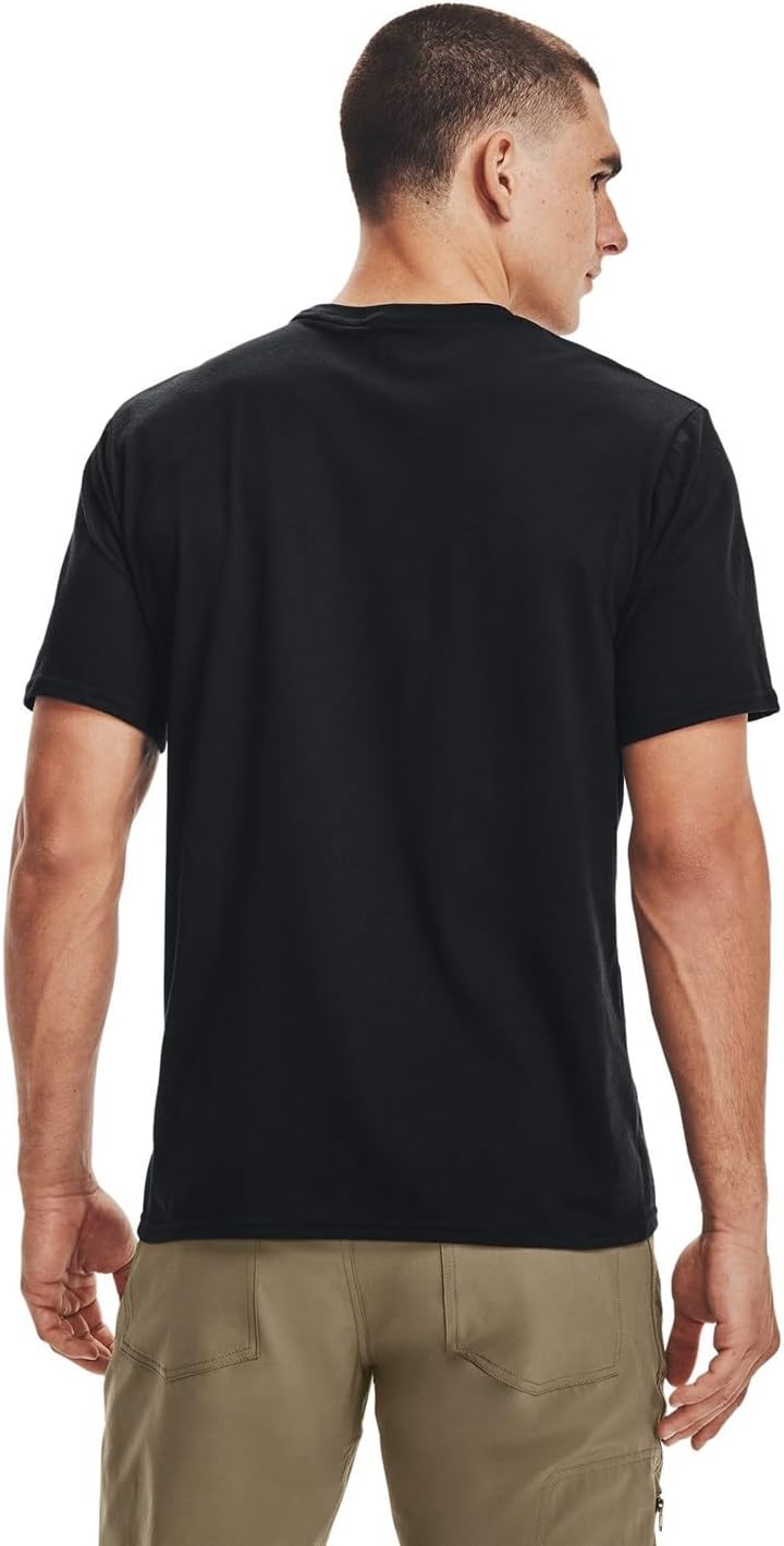 Under Armour Mens Tactical Cotton T-shirtShirt - Image 5