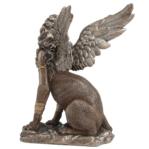Estatua Veronese Design esfinge griega estilo antiguo miniatura 6