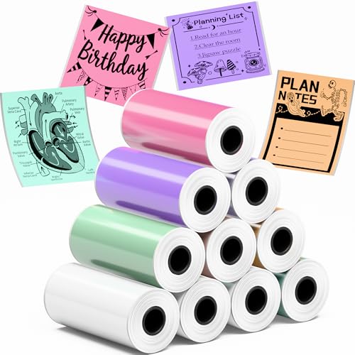Self-Adhesive Thermal Sticker Paper for Mini Printers