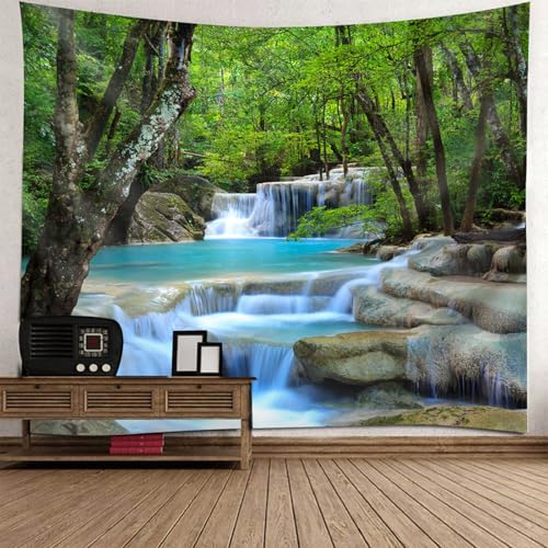 Tenture décoration murale pour chambre et salon afin de masquer un mur blanc