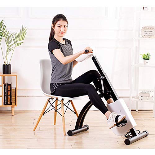 Pedalera portátil plegable para ejercicio de brazos y piernas miniatura 6