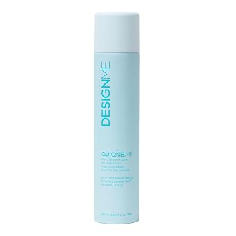 QUICKIE.ME Dry Shampoo Hair Spray by DESIGNME | Oil-Absorbing, Residue-Free Dry Shampoo | Root-Lifting Dry Shampoo Spray | Waterless Dry Shampoo Spray with Rice Starch, 7 Oz