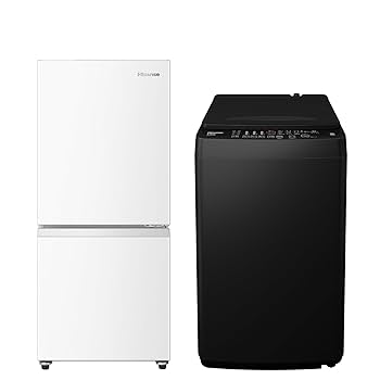 Amazon | 【新生活家電セット】ハイセンス 冷蔵庫 135L 白