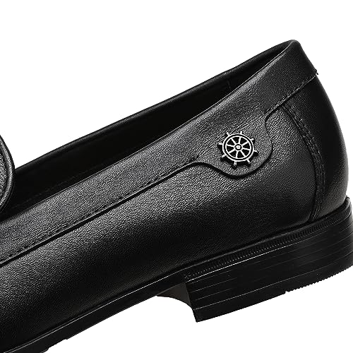 Classic Dress Shoes for Mens, Leather Comfort Penny Loafers Driving Causal Slip-on Loafers for Mens4
