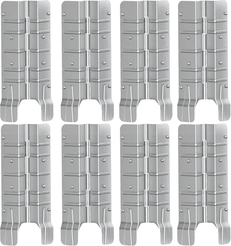 8' Pallet Collar Hinges for Raised Garden Bed Brackets 8 PCS – Heavy Duty Corner Connectors for Stackable Wooden Raised Flower Beds, Storage Boxes Corner Brackets with Removable Pin