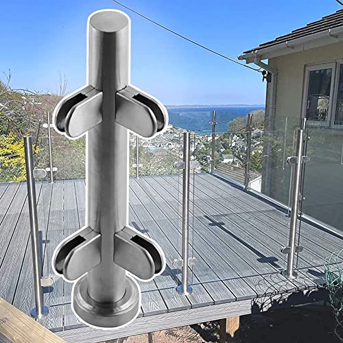 Matériel de garde-corps commercial pour aménager une balustrade de terrasse moderne - 2