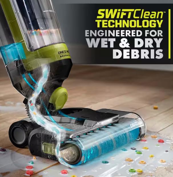 Amazon.com: ONEAND HP 18V Cordless SWIFTCLEAN Wet/Dry Stick MOP