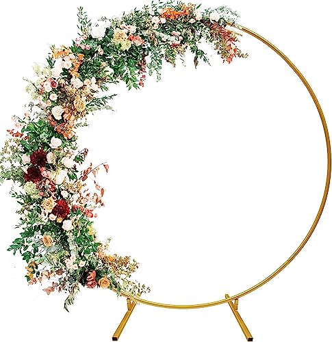 Arco redondo de metal para casamento e festa - moldura círculo de balões, grinalda aro para aniversários