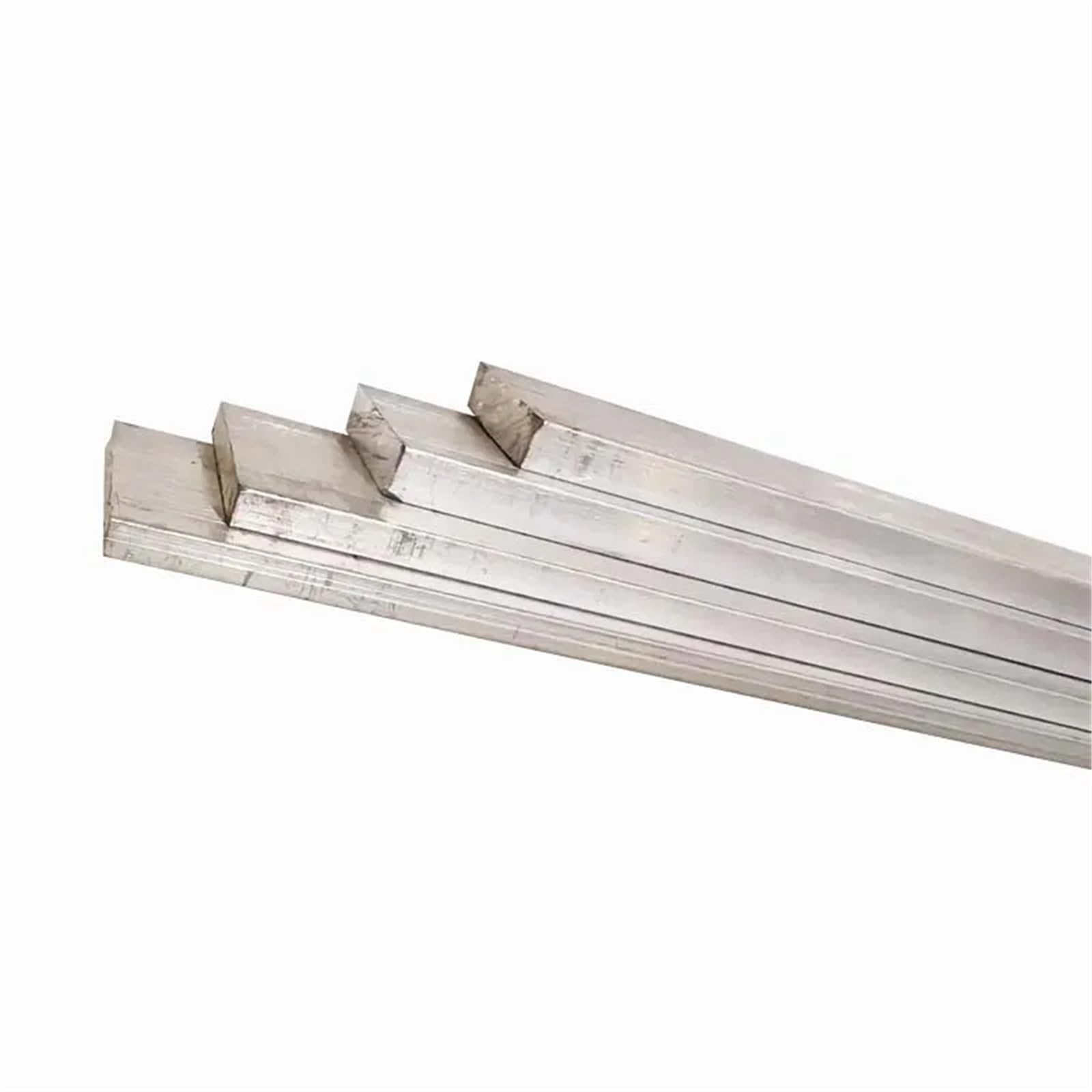 Lastra In Acciaio Inox Barra piana in lega di alluminio, barra quadrata solida, striscia lamiera for materiale fai da te(300.0mm,12x45mm 1pcs)