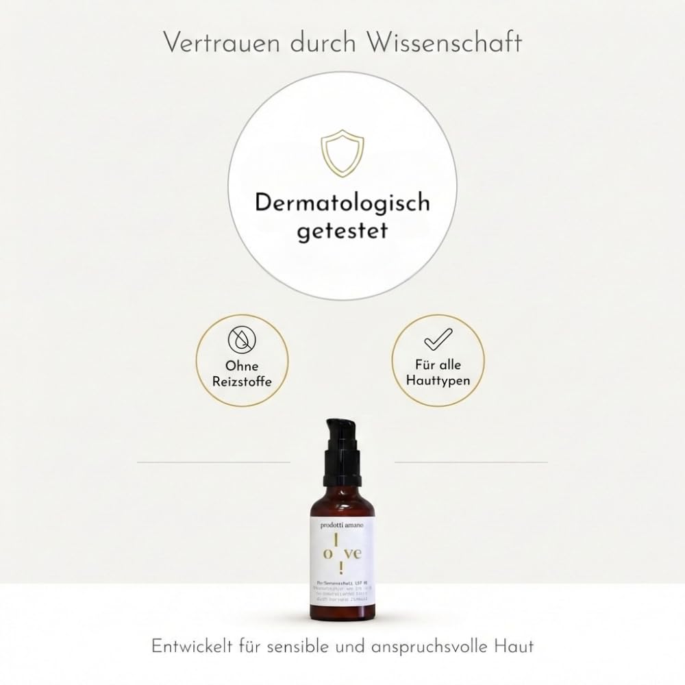 Mineralische Sonnencreme 50ml SPF 30 I TESTSIEGER* Dermatologisch Getestet I Sonnenschutz Konzentrat Natürlich ohne Zusätze I Schützt vor UVB & UVA I Für Gesicht und Körper I Bio Sunscreen ohne Chemie