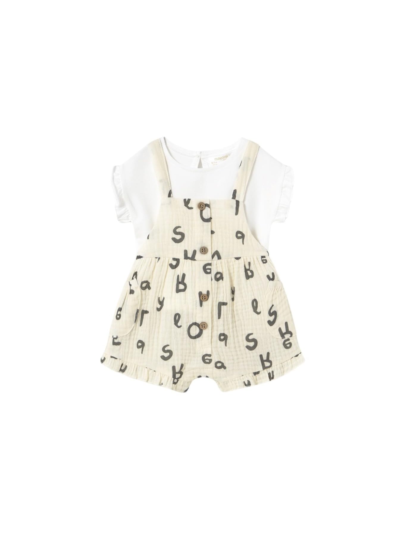 Mayoral Conj. Peto y Camiseta para bebé niña 18 Meses (86cm)