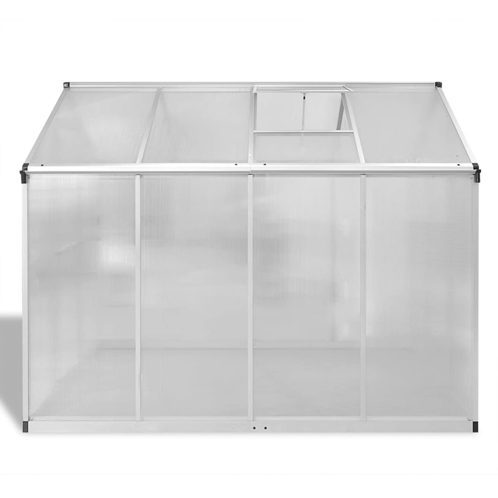 Mobili Serra in Alluminio Rinforzato con Telaio di Base 4,6 m², Serra da Giardino, Serra Orto, Serra da Balcone, Serra per Orto, Serra per Piante Casa Mobili Decor per Casa